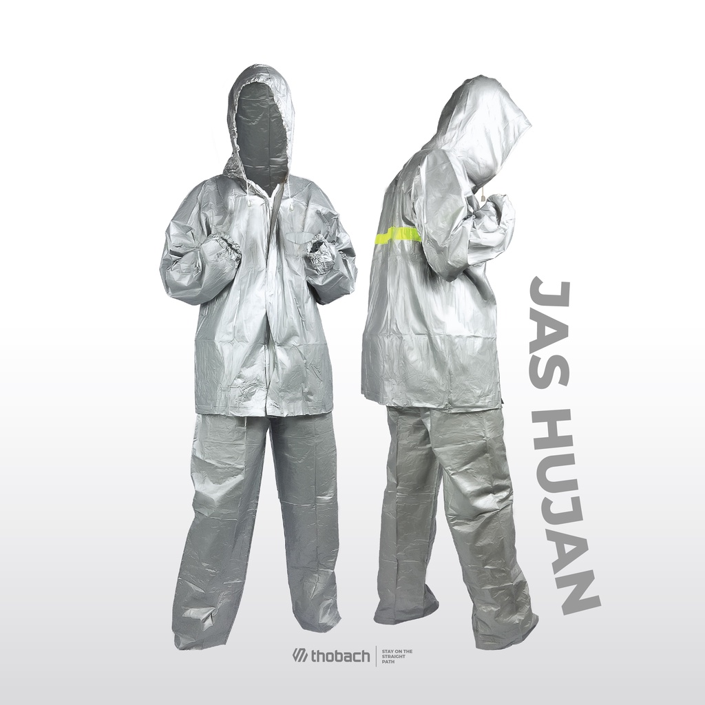 JAS HUJAN PRIA WANITA TERMURAH ANTI TEMBUS THOBACH ORIGINAL