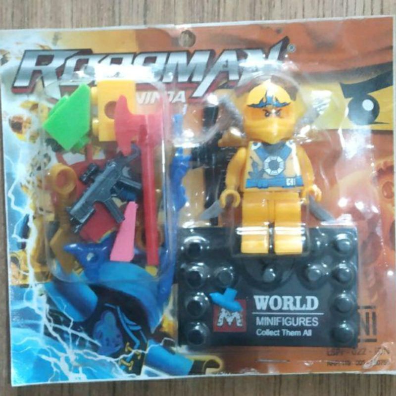 lego world roboman super ninja mainan anak s3