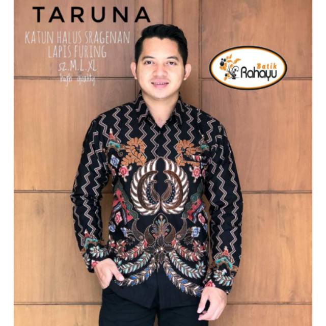 Kemeja Batik Pria Lengan Panjang TARUNA