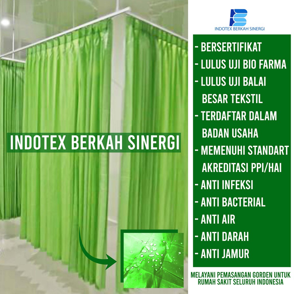 GORDEN RUMAH SAKIT ANTI BAKTERI | GORDEN RUMAH SAKIT BANDUNG | GORDEN RUMAH SAKIT SEMI PLASTIK