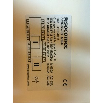 COS   Change Over Switch   Ohm saklar 4P 630A