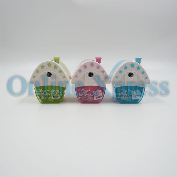 

Rautan Putar Meja / Serutan Meja Putar / Sharpener 802 House Combo