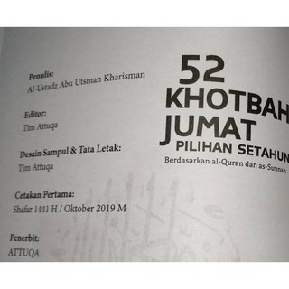 Kumpulan Khutbah Jumat 52 Khotbah Jumat Pilihan Shopee