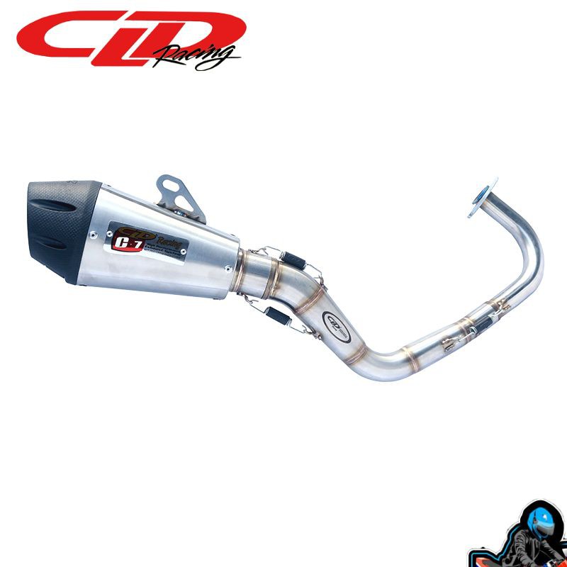 KNALPOT CLD HONDA BEAT KARBU BEAT ESP SCOOPY FI VARIO 125/150 C7 PIPA BESAR PIPA KECIL