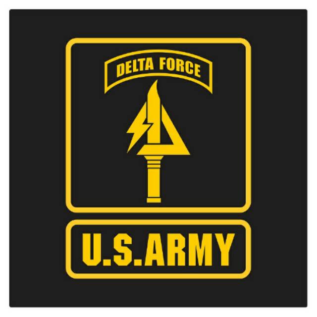 US Army Delta Force Badge Special Force Cutting Sticker