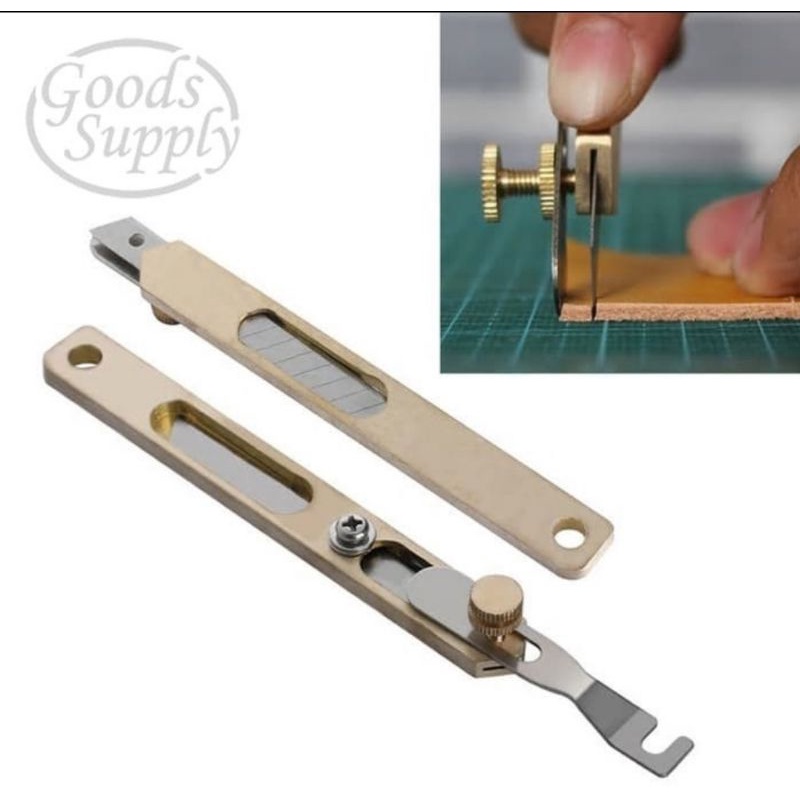 

Leather Cutter Copper Trimming Knife Leather Tools
