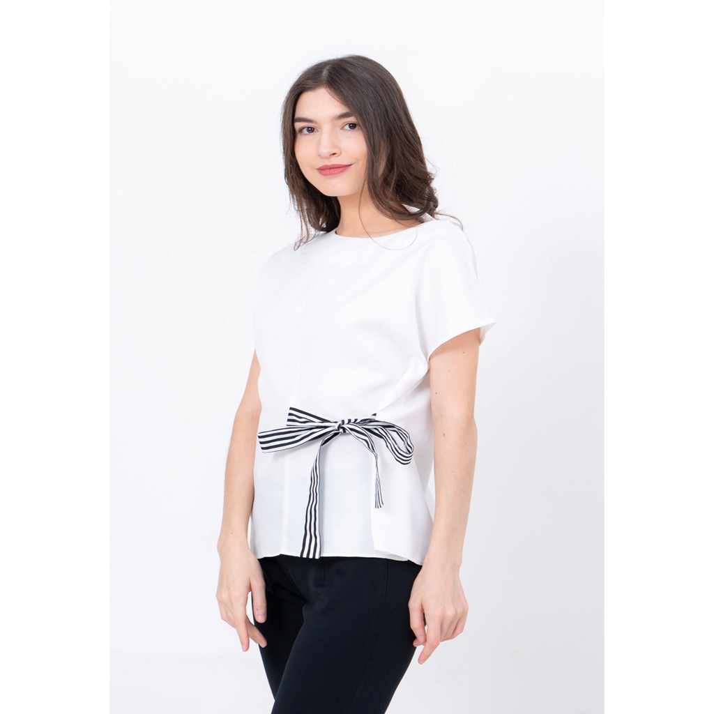 Voerin Carla Top - Atasan Wanita - Baju Kerja Wanita - Blus Wanita Korea