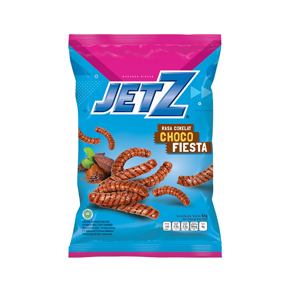 

JetZ Sweet Chocofiesta 65 Gr - 4 Pcs Promo Snack