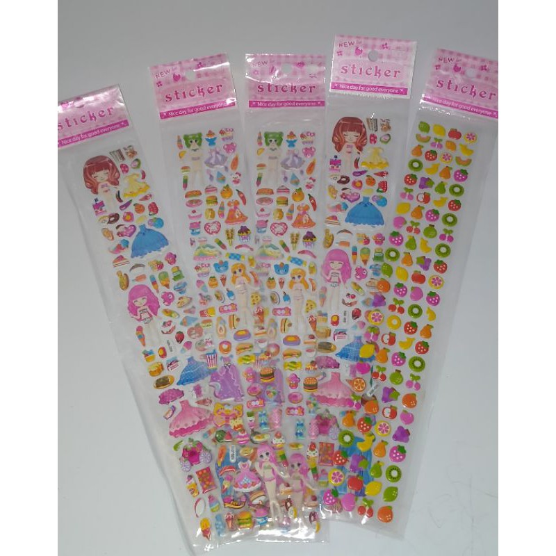 

Stiker timbul karakter lucu Stiker timbul panjang