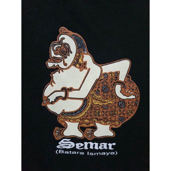 Kaos Sablon Semar Batara Ismaya Eyang Ismaya Wayang Jawa XL