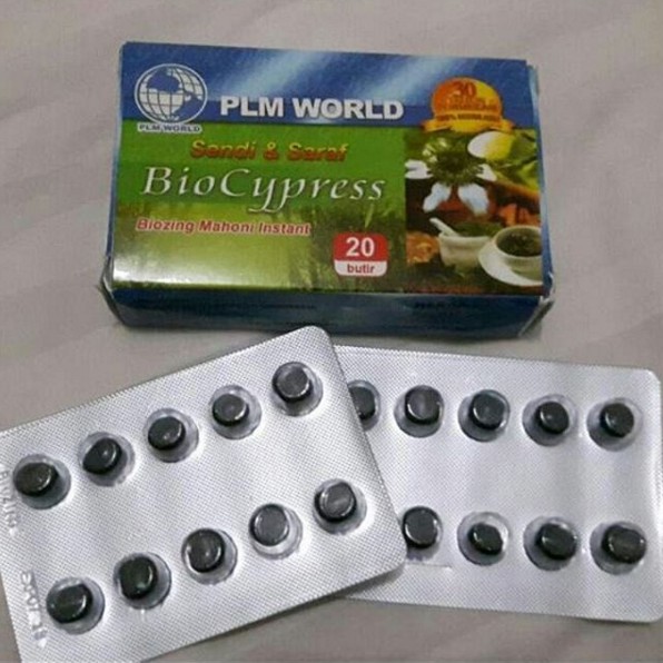 Biocypress / Bio Cypress obat herbal nyeri sendi syaraf, Asam Urat
