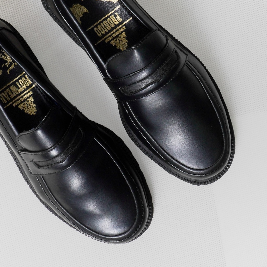 Prodigo * Sepatu Wanita slip on Gandaria hitam | Sepatu Formal Casual | Sepatu Cewe | Sepatu kerja wanita-4