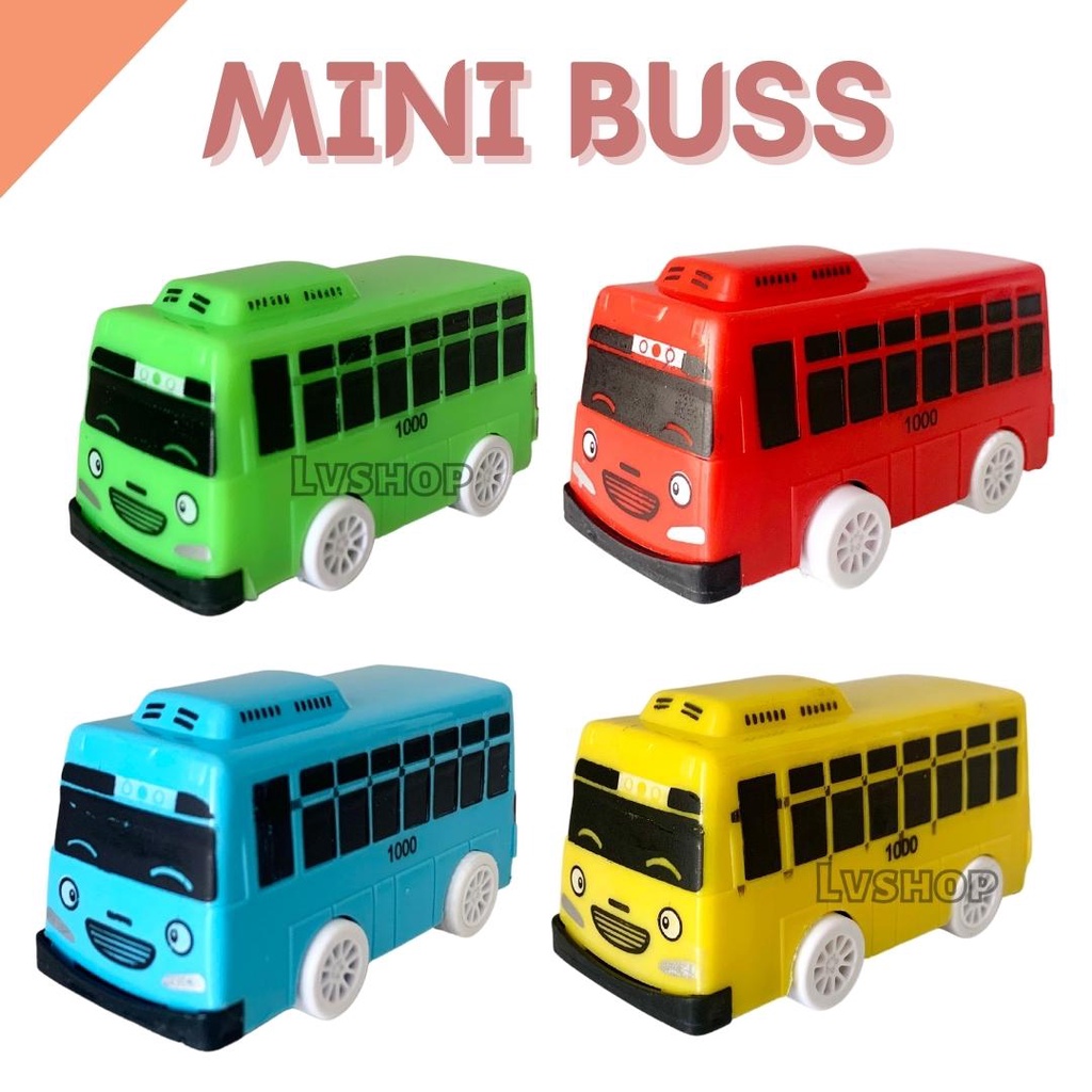 Mainan Mobil Mini Bus Tayo - mainan anak Mobil buss mobil mobilan gogo toya