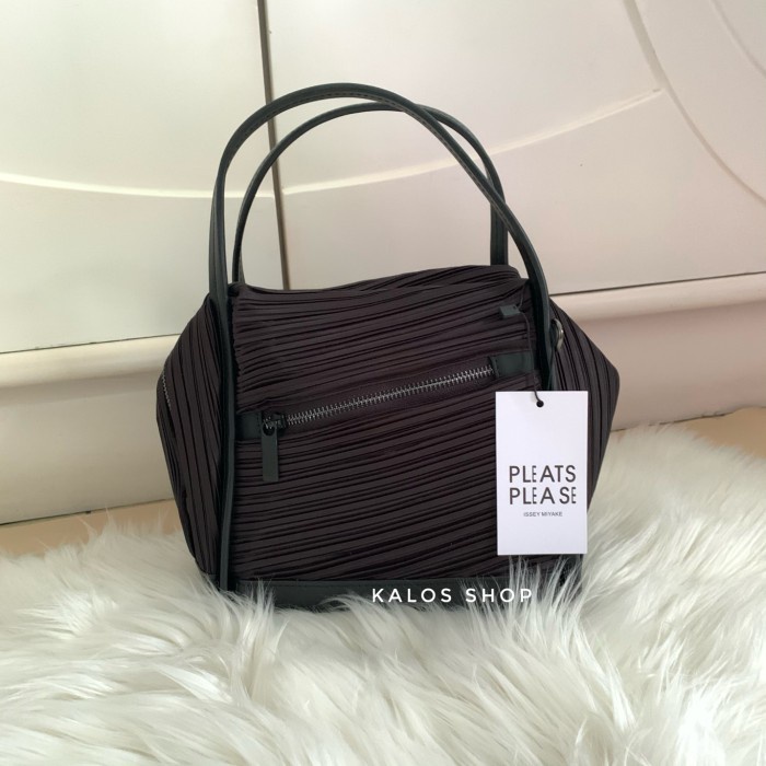 (TERLARIS) Pleats Please Bag Issey Miyake - Black