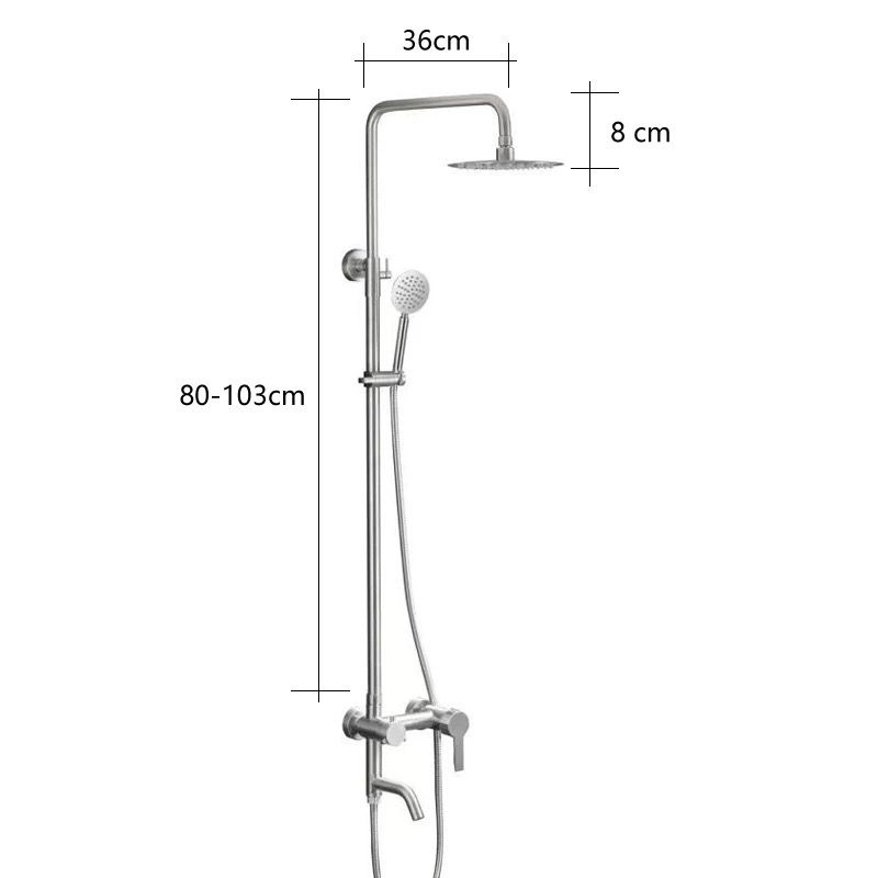 Shower Column Set BULAT Shower Mandi / Kran Panas Dingin