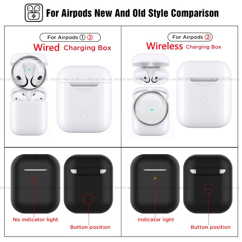 Case Pelindung Earphone Bahan Silikon Shockproof Dengan Kait Untuk Apple Airpods 2