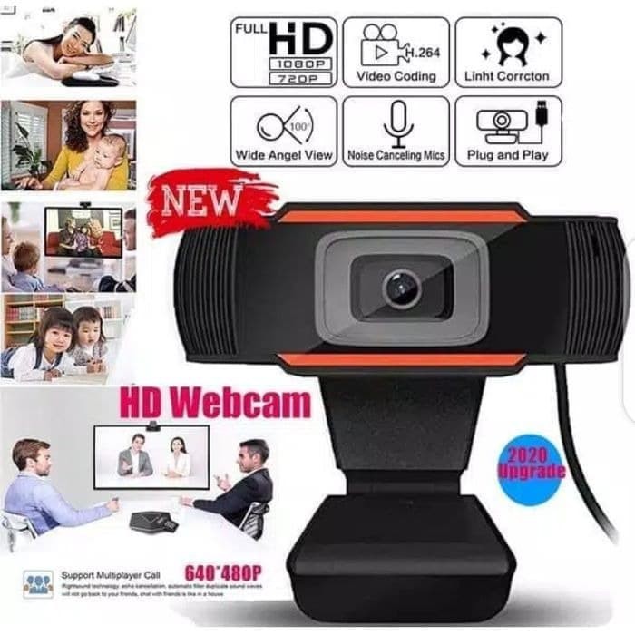 WEBCAM + MIC M-TECH HD 720P WB 300 PC CAMERA WITH MICROPHONE