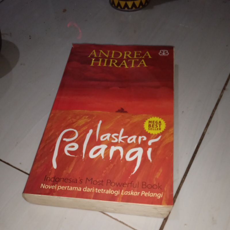 novel second laskar pelangi. original