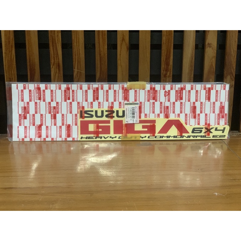 Sticker 6X4 HD Isuzu GIGA FVZ Original 7-45150 327-A