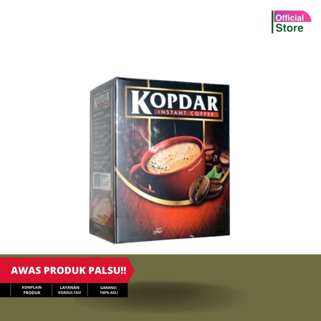 

Kopi KOPDAR instant Cofee 100gr 5sc