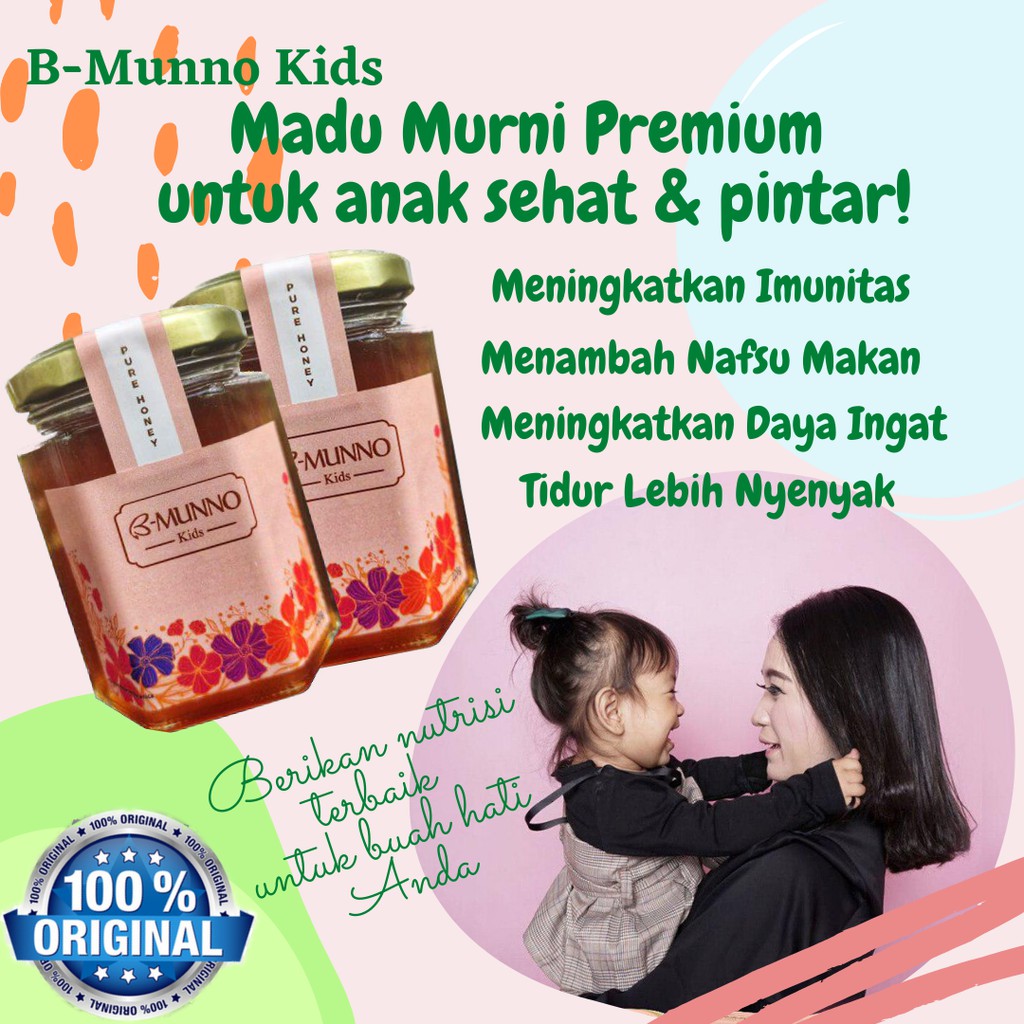 

Bmunno Kids Madu Murni Premium