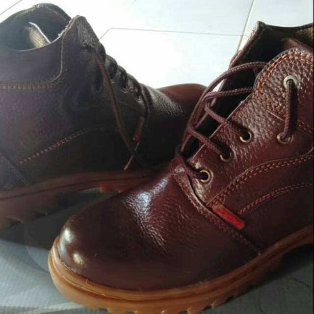 SEPATU BOOTS KERJA VALDI'S MURAH
