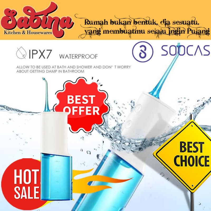 Semprotan Pembersih Sela Gigi Teeth Scaling Dental SPA Water Floss