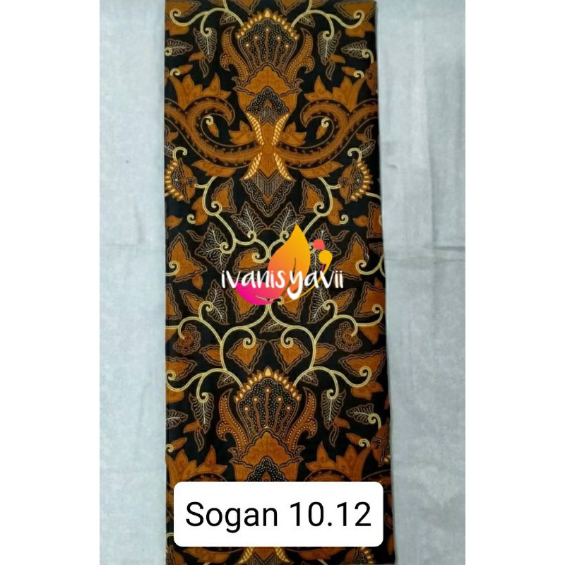 Jarik Cewek/ Cowok Warna Sogan, MOTIF LENGKAP