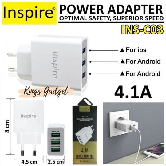 Adapter charger Inspire Co3