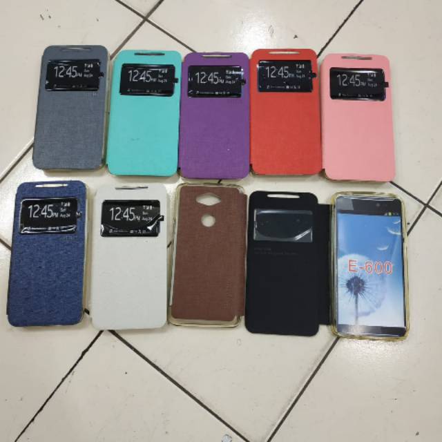 Flip case Acer liquid E600 flipcase book cover sarung buku buka tutup flipshell