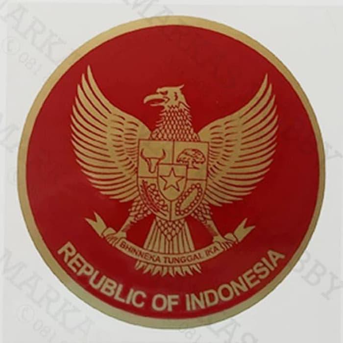 

Stiker / Sticker Republic of Indonesia Circle Tempel Dalam