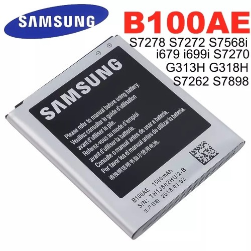 BATERAI Samsung for ace 3 s7272 ACE 4 G313 (B100AE)