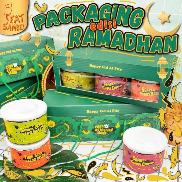 

Ready- Eat Sambel - Sambel Cumi Ciamik