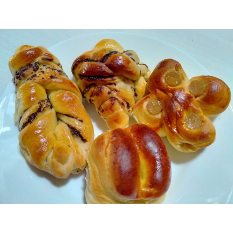 

roti empuk varian rasa