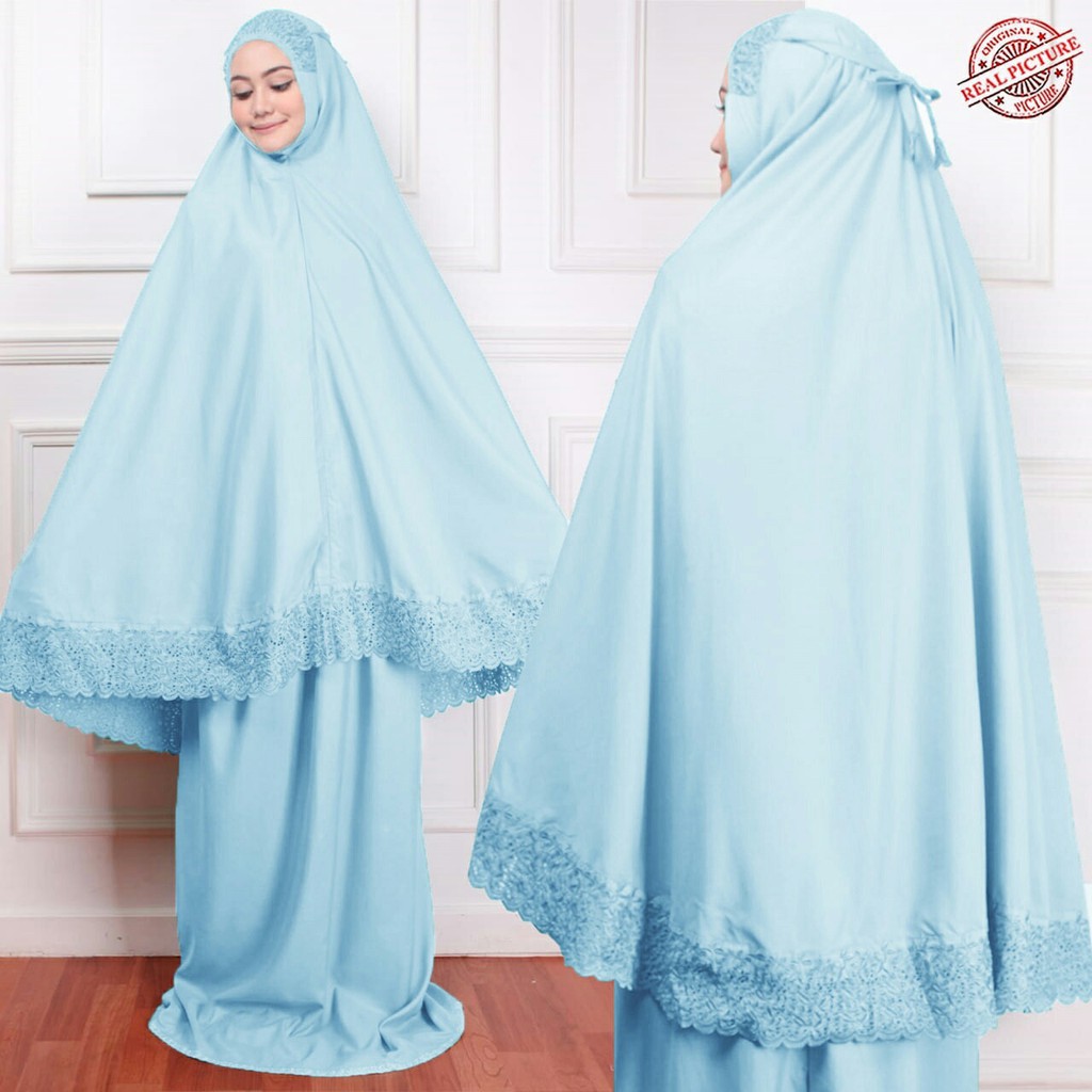 MUKENA SITI KHADIJAH / MUKENA PASTEL / MUKENA SYAFINA