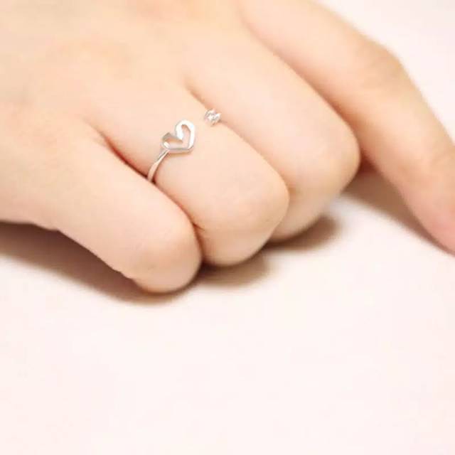 E_M_I# 2 CINCIN LOVE EMAS MURNI ASLI 24KARAT KADAR 800%/80