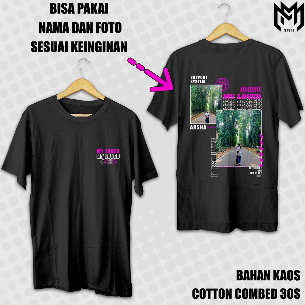 kaos bucin Aesthetic Custom | kaos Streetwear Bucin Viral