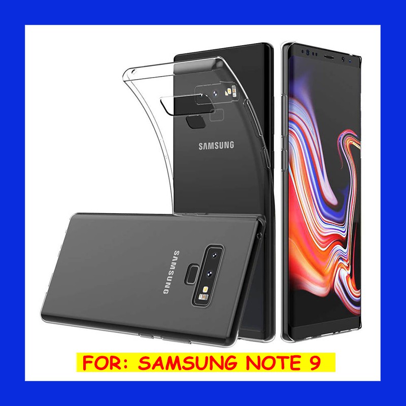 Samsung Galaxy Note 9 - Clear Soft Case Transparan Casing