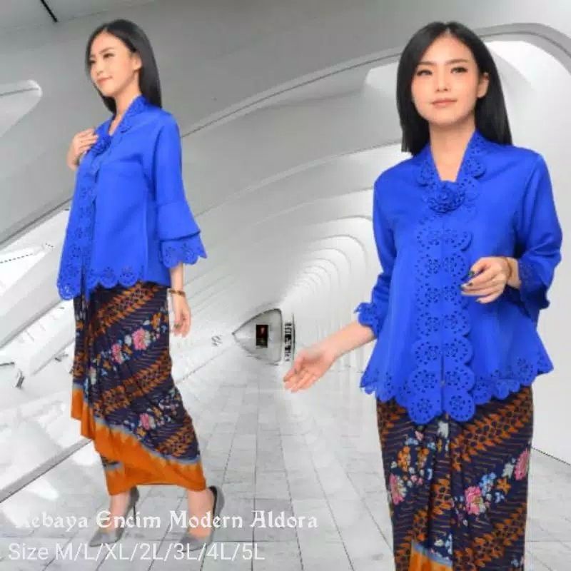 New!Atasan Kebaya Encim Senada Modern-5