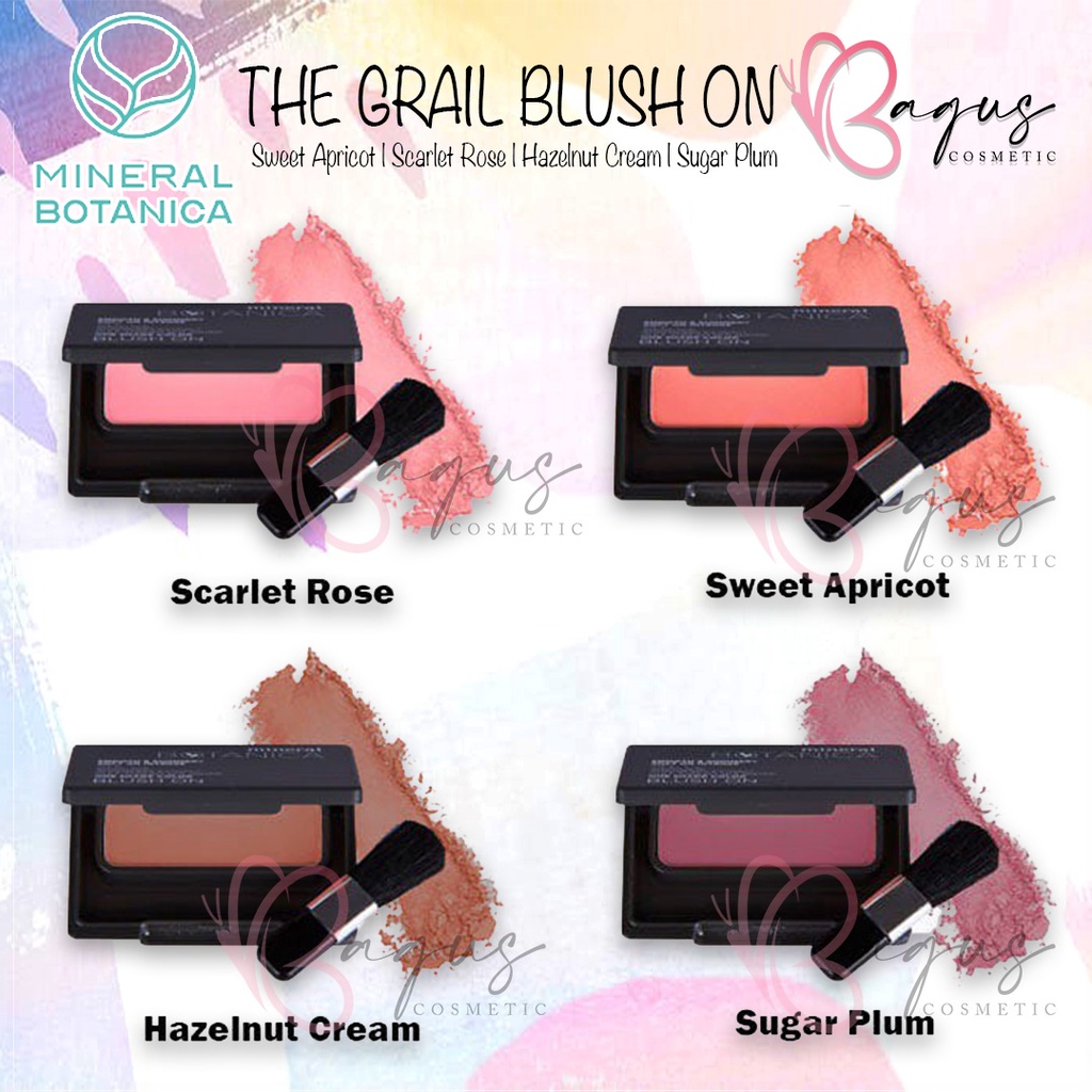 ⭐BAGUS⭐ MINERAL BOTANICA THE GRAIL BLUSH ON | Blush On 4Gr