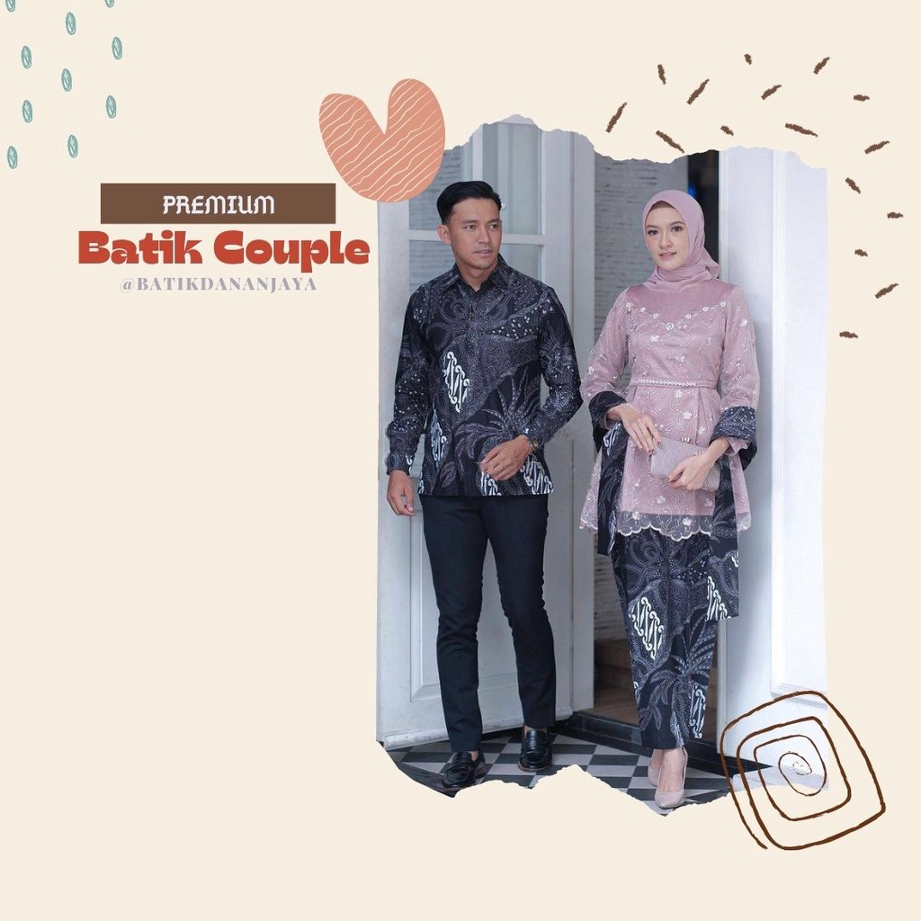 BEST SELLER  Bayar COD SET COUPLE mecca Series Baju Couple Lamaran Baju Tunangan Baju Wisuda Baju Ke