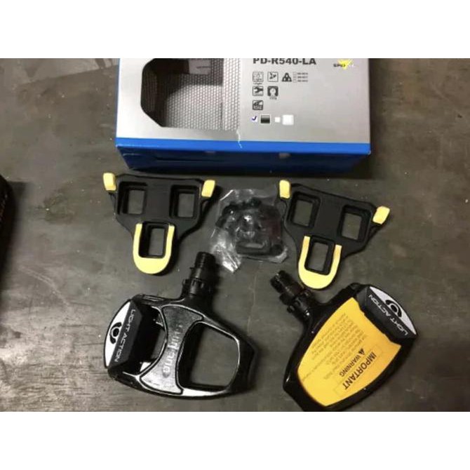 BI9 SALE Pedal Shimano Cleat Roadbike PD-R540 LA SDWD