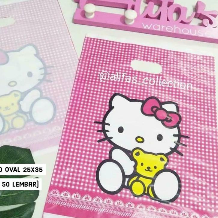 

Ayo Beli Kantong Plastik Pond Oval Motif Hello Kitty 25x35 cm (ISI 50PCS), Plastik Souvenir Ultah, T