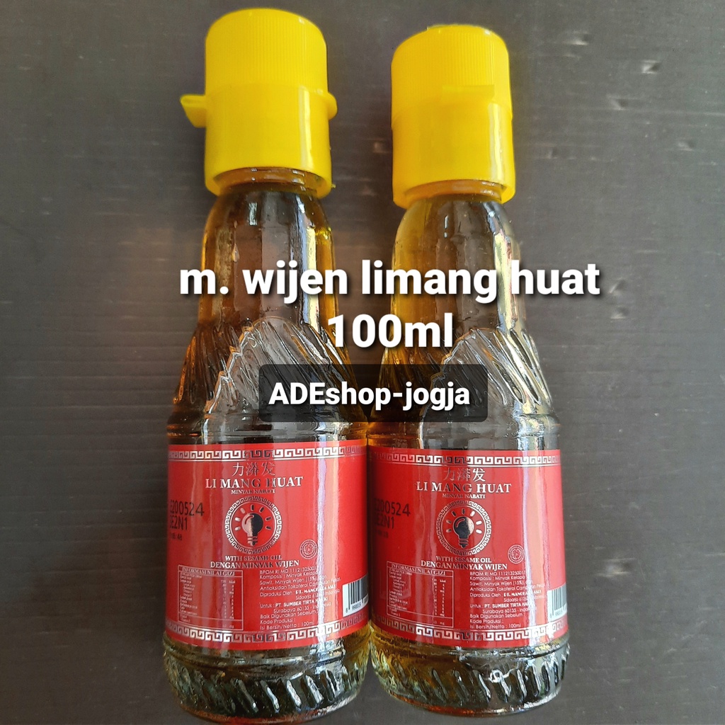 

minyak wijen li mang huat 100 ml sesame oil STH nabati
