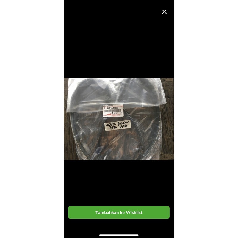 ORIGINAL Toyota - Tali Kipas Innova Diesel - Fan Belt Innova Diesel