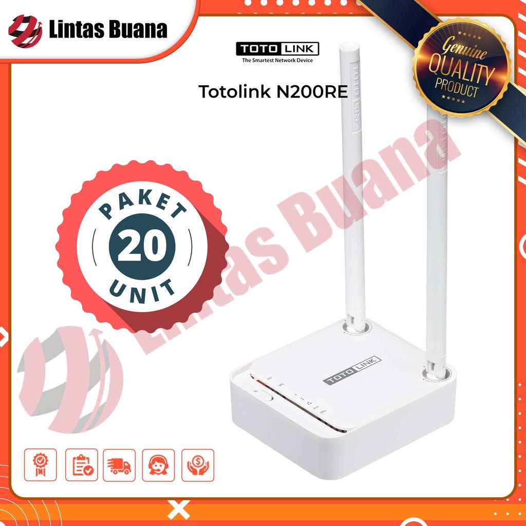 TOTOLINK N200RE V5 Paket 20 Unit