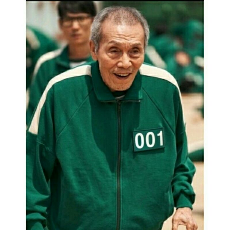 Outer Jaket Jacket Babyterry Squid Game 001