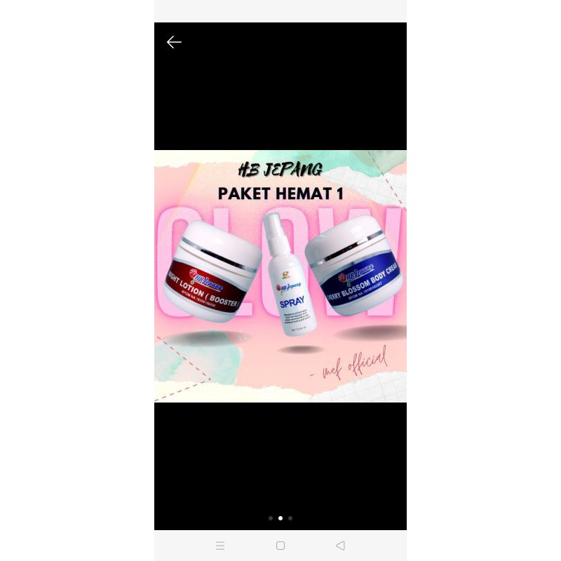 HB JEPANG PAKET HEMAT 1