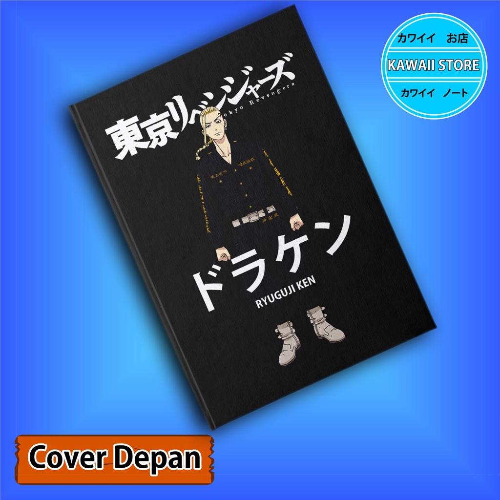 

Notebook / Pocket book Hard Cover Anime Tokyo Revengers DRAKEN uk A5 & A6 / Notes Book