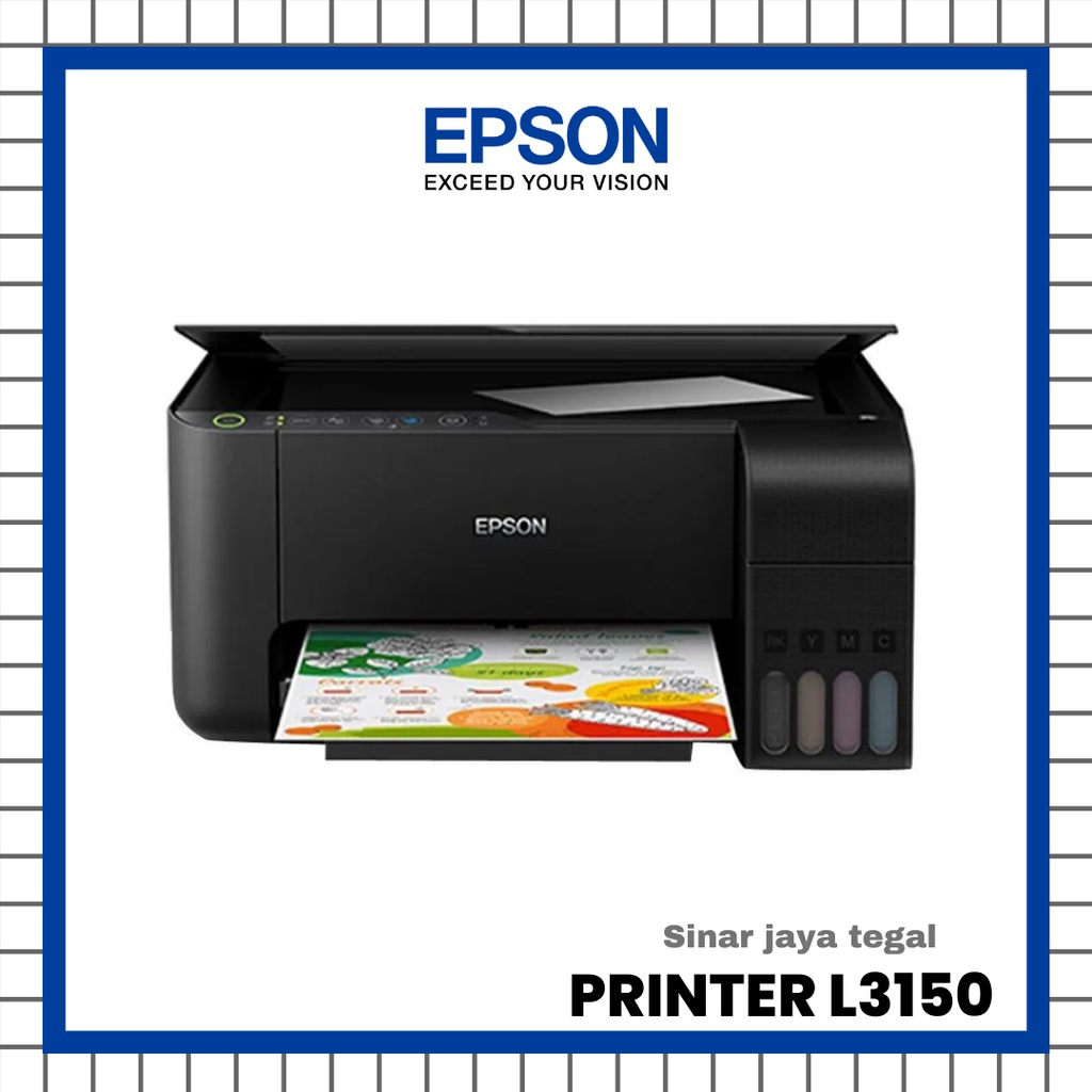 PRINTER EPSON Multifungsi Wifi L3150